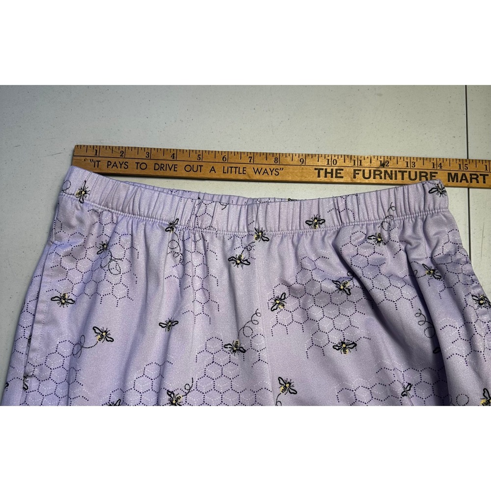 Joyspun Women Lavender Sweet As Can Bee Pajama Set Top Joggers Small 4-6 JS14325 - Picture 7 of 9